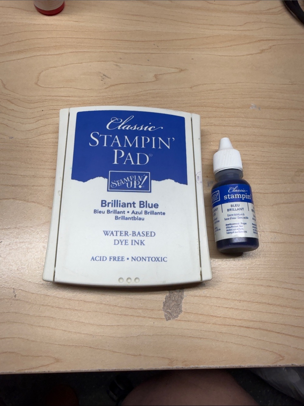Stampin' Up! Brilliant Blue Classic Stampin' Pad with Reinker